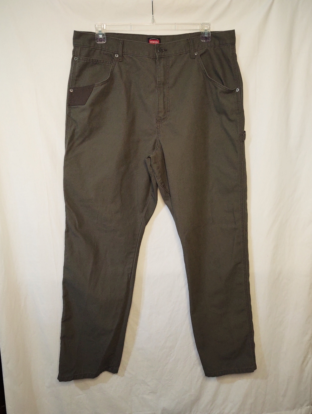 Wrangler Workwear Dark Green Pants 38 X 32
